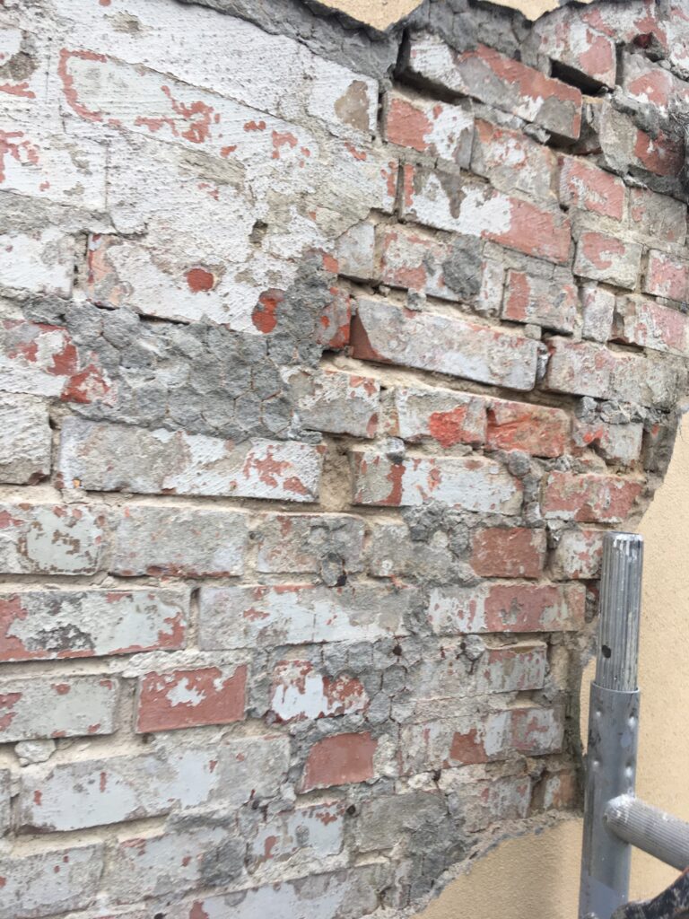 renovering mursten